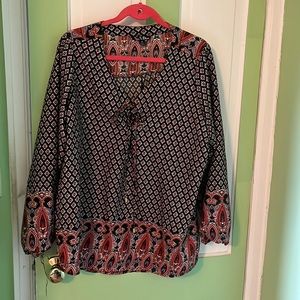 Brand, new floral peasant top